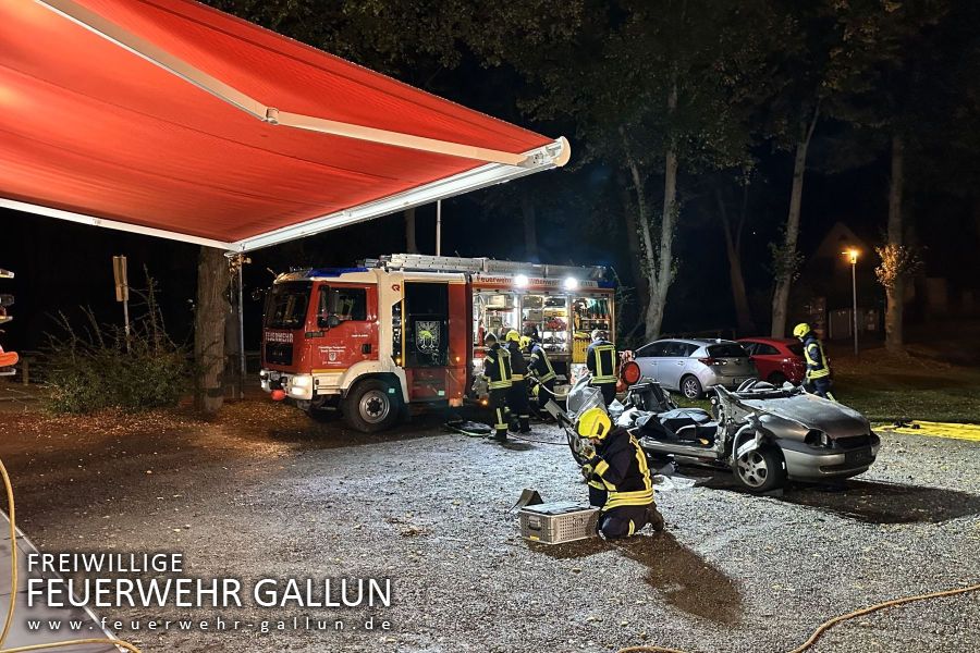 Ausbildung mit der Feuerwehr Mittenwalde